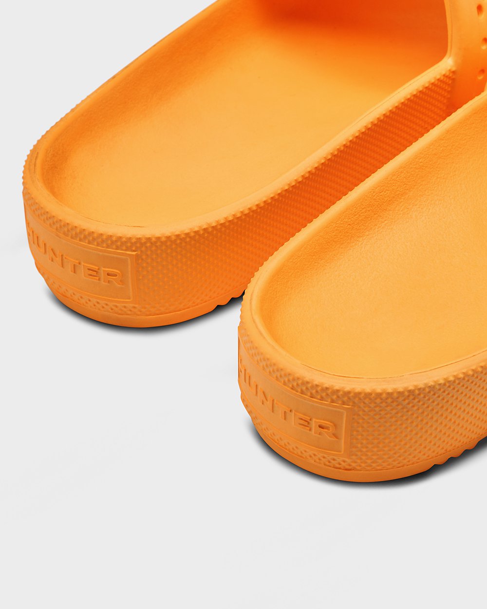 Chinelos Hunter Feminina Laranja - Original Lightweight Moulded - 12BWOYQLE